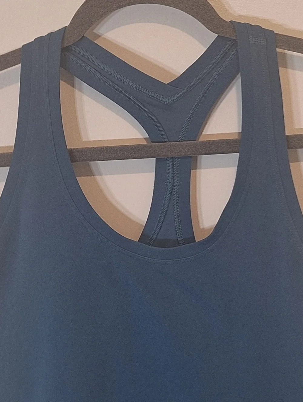Lululemon Athletica Align Waist Length Racerback Tank Top Blue Size 2